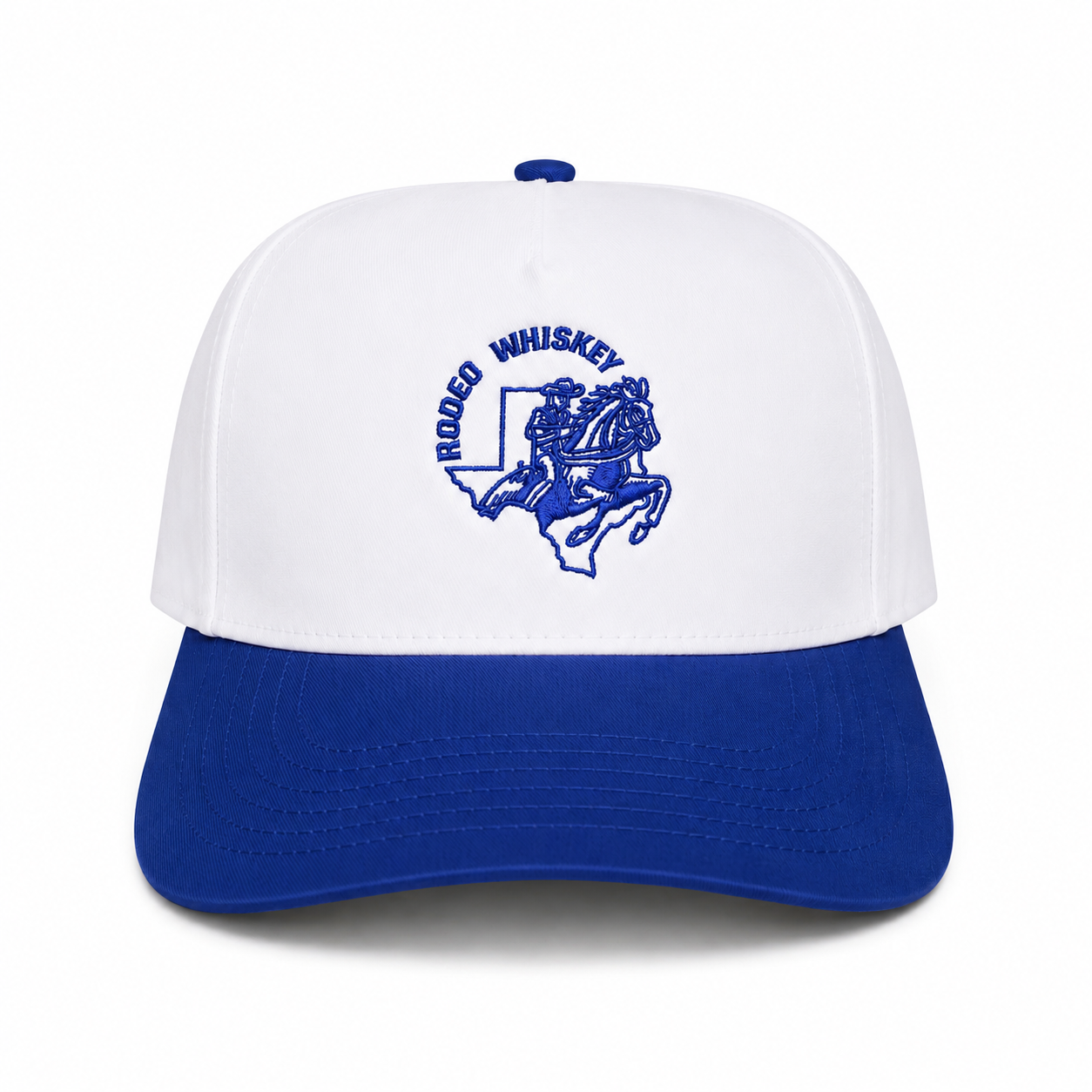 Blue & White RW Snapback Hat