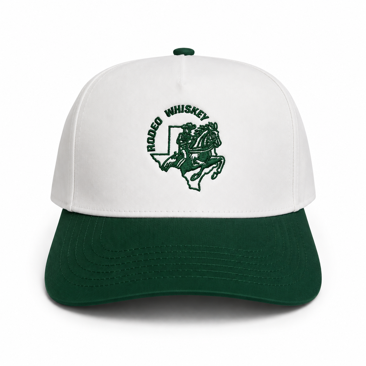 Green & White RW Snapback Hat