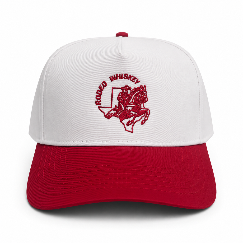 Red & White RW Snapback Hat
