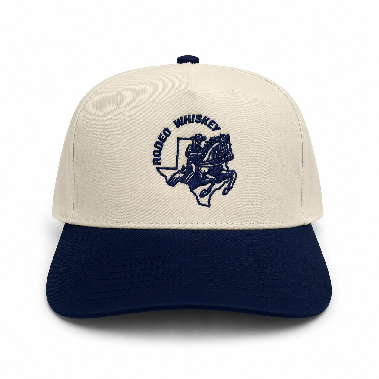 Navy & Tan RW Snapback Hat