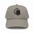 Tan RW High Profile Rope Unstructured Snapback Hat